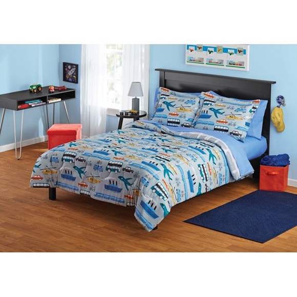 Your Zone Bedding Your Zone Transportation Full 7pc Bedding Set